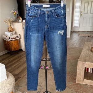 Flying Monkey Dark Blue Cropped Jeans